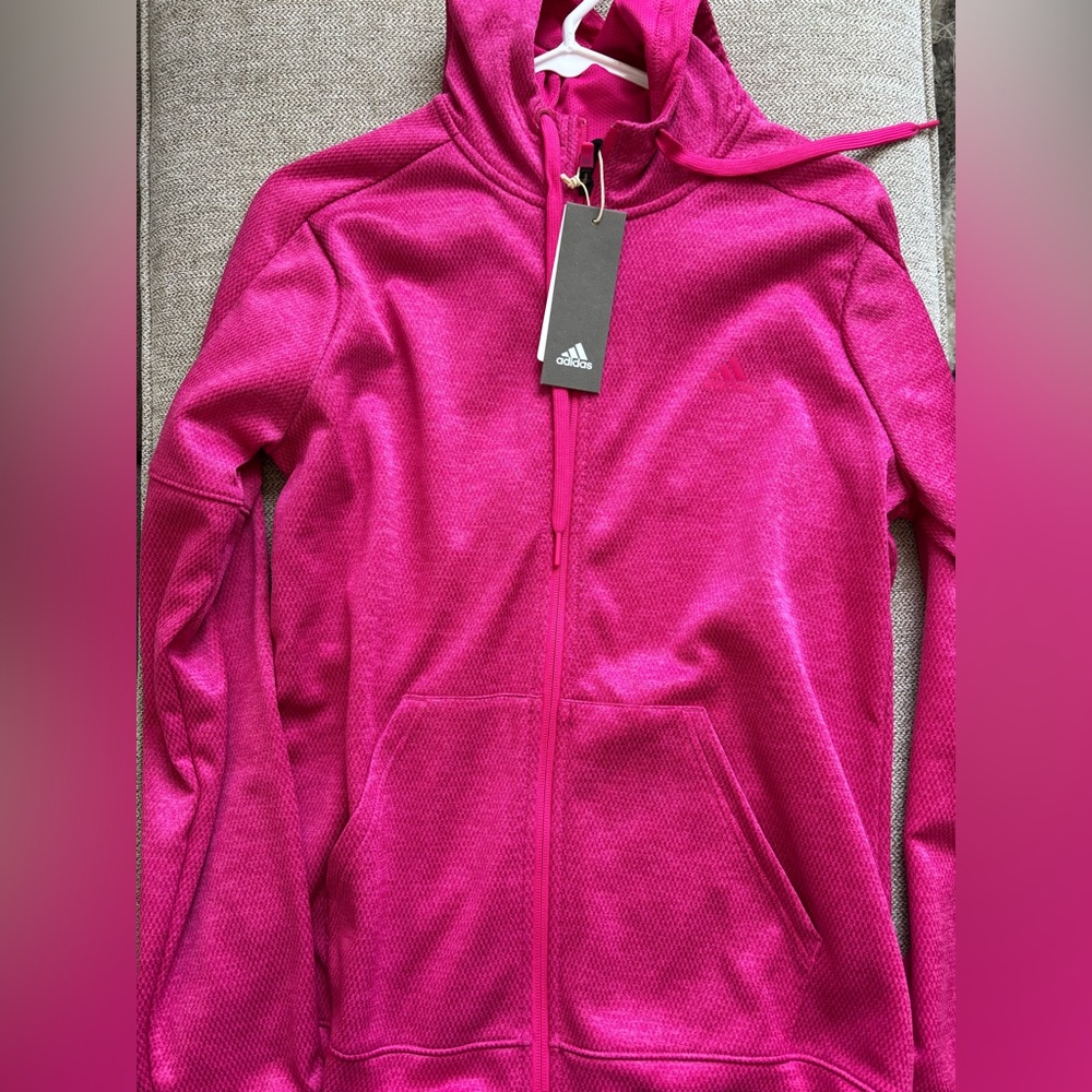 Adidas Fuchsia Performance Jacket